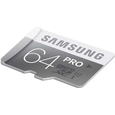 三星(SAMSUNG) MicroSD存储卡 64G(CLASS10 90MB/s) 专业版(PRO)
