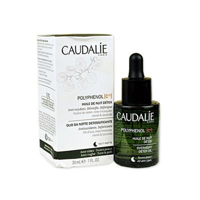 Caudalie欧缇丽 葡萄多酚C15抗氧化夜间精华油30ml(香港直发)