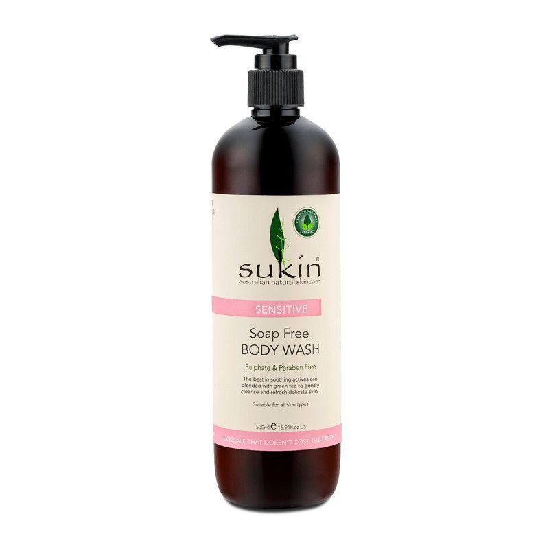 Sukin 苏芊敏感肌肤洗护超值套装(沐浴乳、身体乳)(各500毫升)