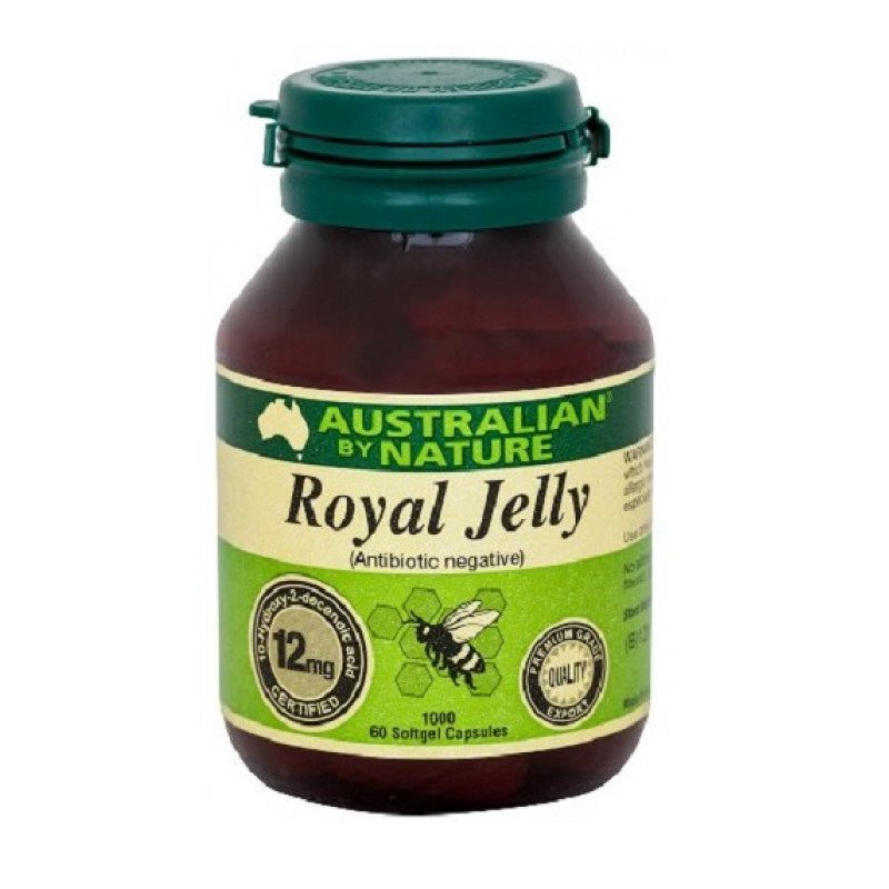 ABN Royal Jelly 蜂王浆 : 胶囊 500毫克 (60颗)