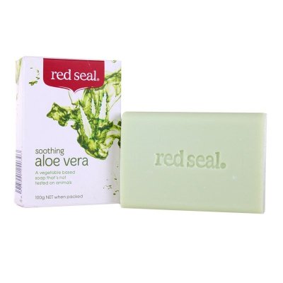 Red Seal 红标/红印 芦荟天然植物手工香皂 100g 两块装