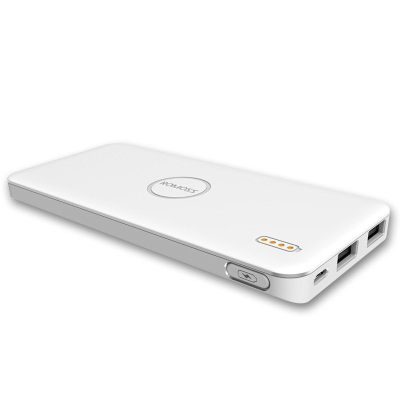 大促清仓款 ROMOSS罗马仕5000mAh 锂聚合物 超薄轻便小巧 充电宝通用移动电源