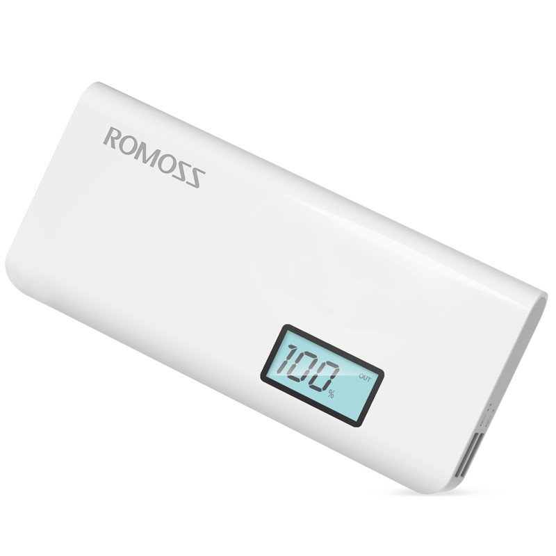 【大促清仓款】罗马仕（ROMOSS）sense4Plus 10400毫安移动电源 手机平板通用充电宝（液晶数显