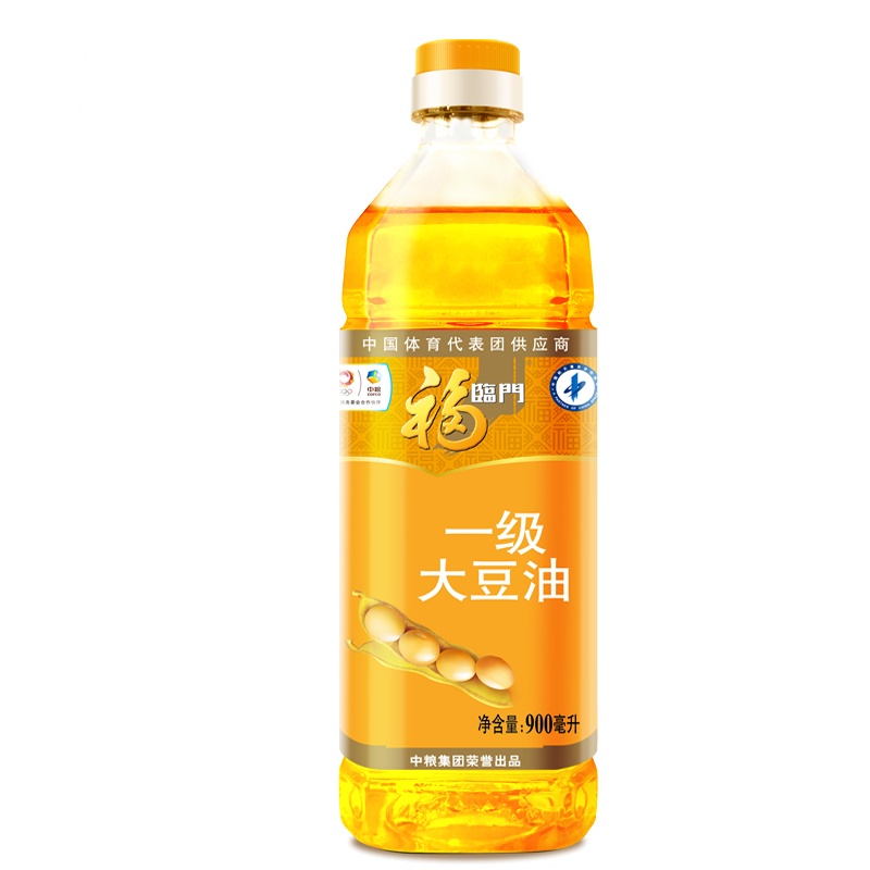 福临门 一级大豆油 900ml/瓶