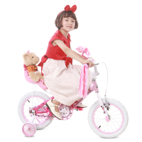 Bailey 童车 自行车 儿童自行车 12/14寸 可爱宝宝 童车3-6-8岁 男女孩子 单车 萌妹子