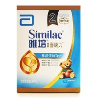 雅培 亲体金装喜康力较大婴儿配方奶粉2段400克/g