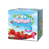 每伴清清宝优+1段草莓*4盒促销装