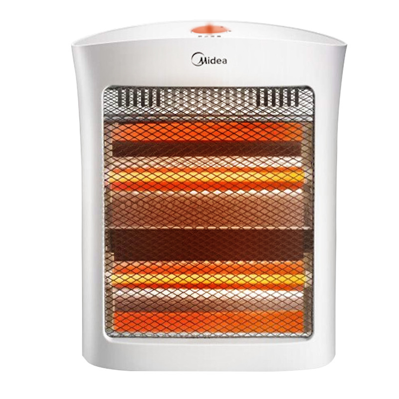美的(Midea)小太阳取暖器NS8-15D电暖气家用电暖扇迷你节能烤火炉电热风扇800W节能省电