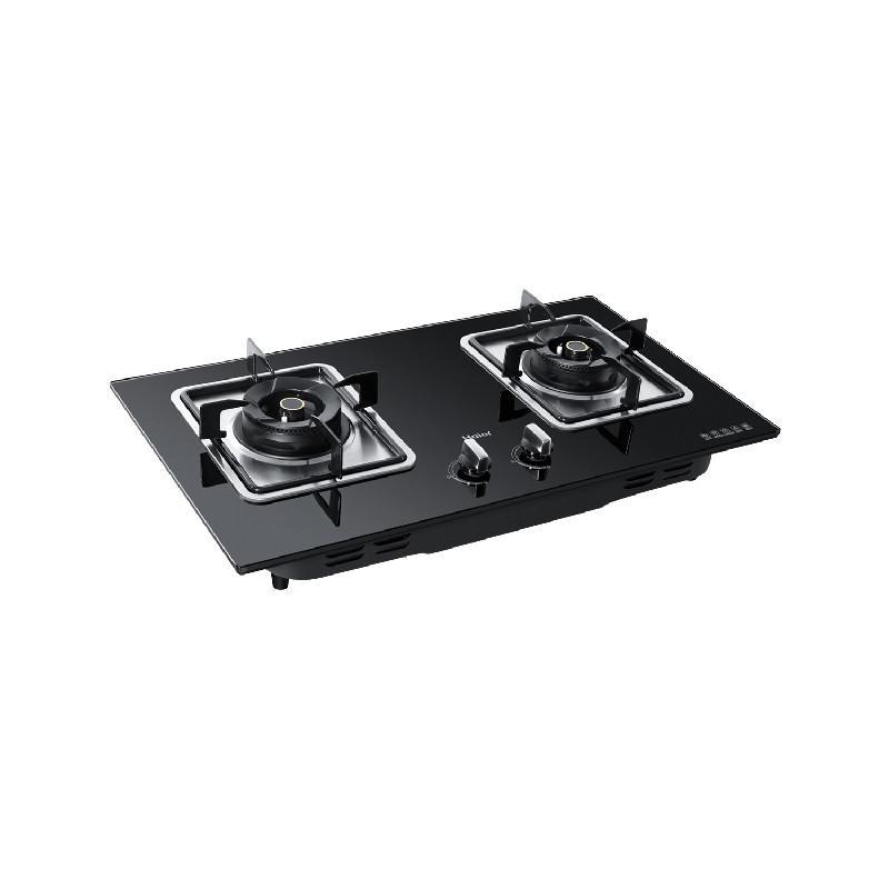 海尔(Haier) JZT-Q632(12T) (20Y)嵌入式 双灶海尔玻璃面 燃气灶天然/液化气防爆