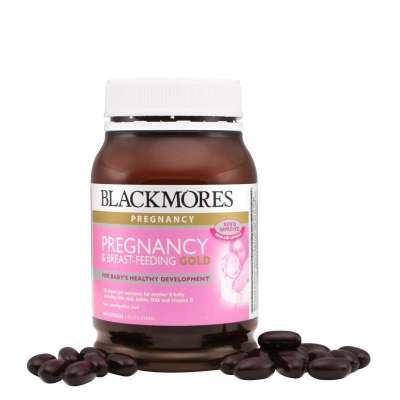 澳洲Blackmores 澳佳宝 孕妇黄金素营养素含叶酸 DHA 180粒 原装进口 瓶装 膳食营养补充剂
