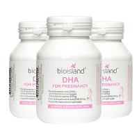 [3瓶装]澳洲Bio Island 佰澳朗德孕妇海藻油 孕妇DHA备孕孕期哺乳期专用60粒