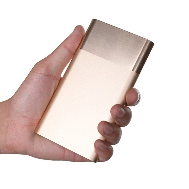 【仅供苏宁】口袋宝K40000M 大毫安通用 超薄聚合物充电宝移动电源 苹果IPhone5/5S/6/6P/6S 土豪金