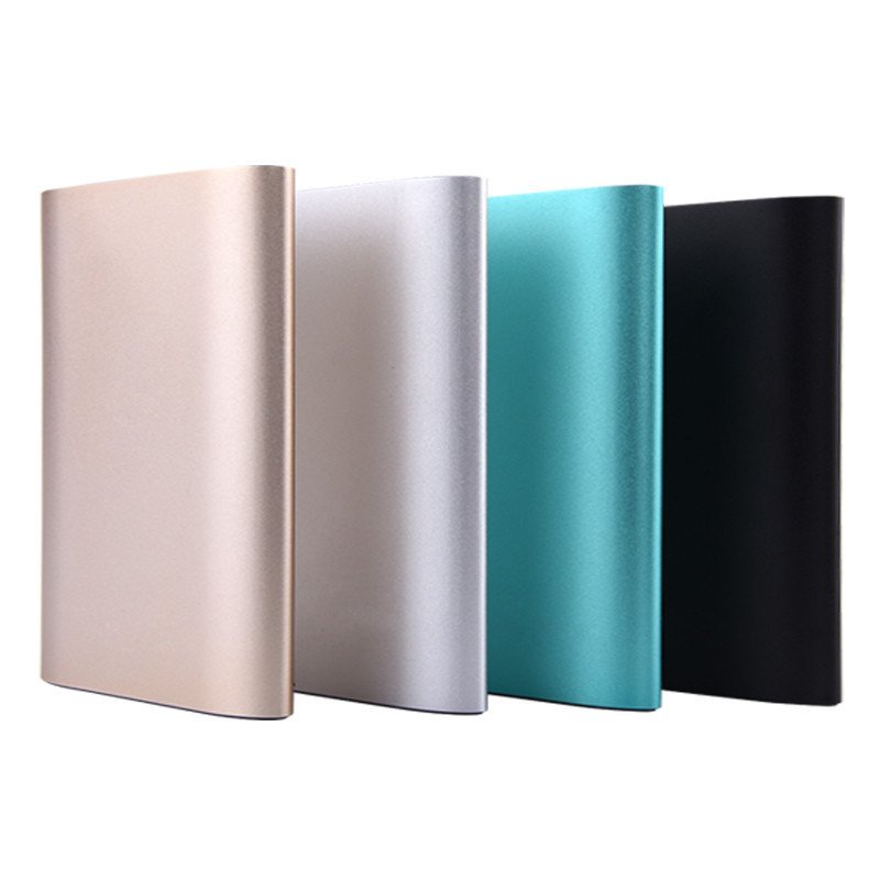 口袋宝X12 快充 通用 超薄聚合物充电宝移动电源 苹果IPhone5/5S/6/6P/6S三星小米华为口袋宝 金色