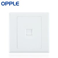 OPPLE欧普照明 86型电工面板墙壁开关插座防漏电安全 电话插