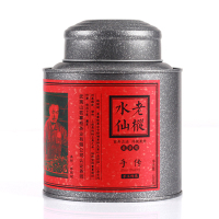 【中华特色】武夷山馆 闽掌柜 手传新品 茶师亲制 老枞水仙茶100g罐装 百年老树武夷山大红袍乌龙茶茶叶 华东