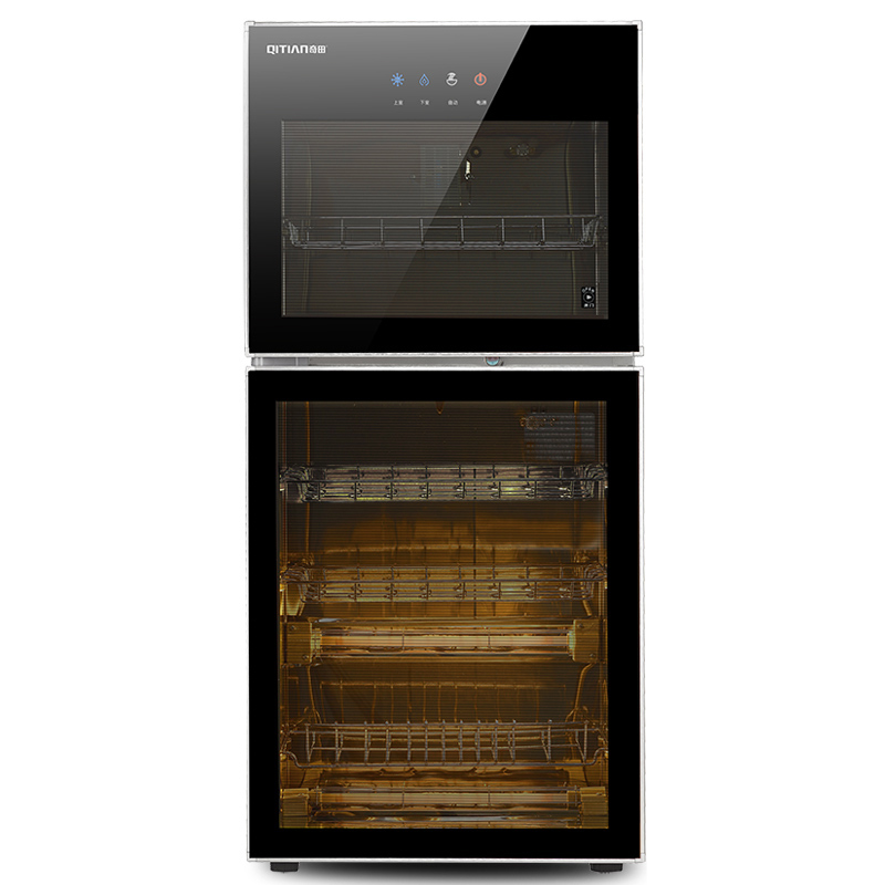 QiTian/奇田ZTP-120A-03立式消毒柜 家用食具消毒碗柜 智能触控700W