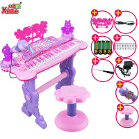 鑫乐（xinle）新款儿童电子琴女孩益智启蒙玩具2-8岁小孩宝宝儿童音乐琴 彩盒豪华版