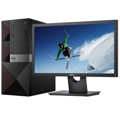 戴尔（DELL）Vostro 3650-R1298B 18.5寸台式电脑 /G4400/4G/500G/E1916HL