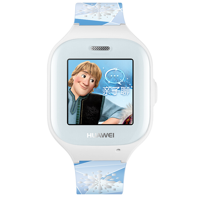 华为儿童手表 K2儿童手表/手环 迪士尼系列 冰雪奇缘款（冰雪蓝）电话手表 智能手表 手机插卡高清通话彩屏触控