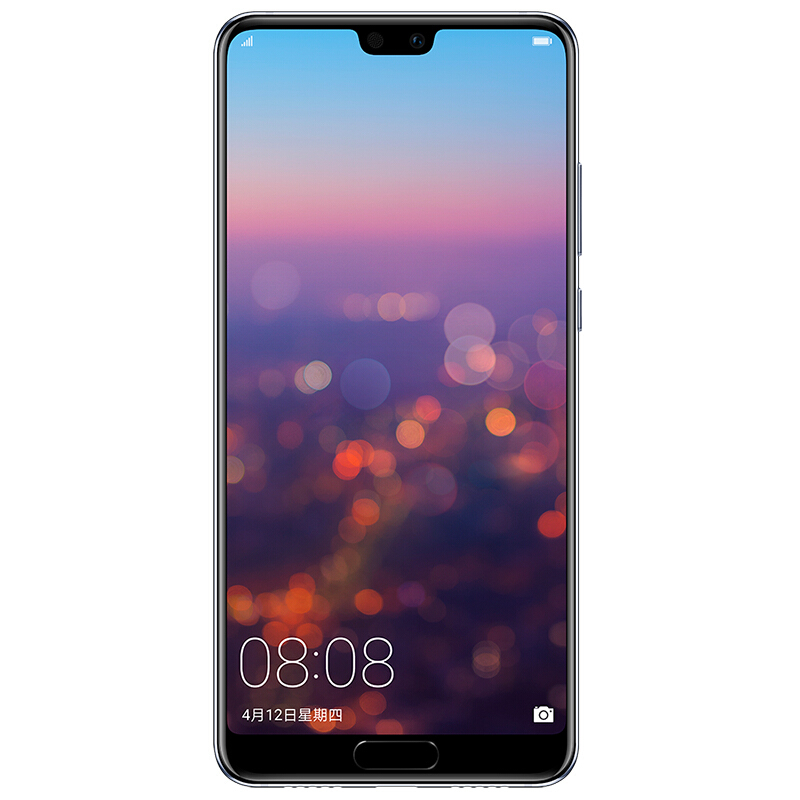 华为(HUAWEI) P20 AI智慧全面屏 全网通版 6GB+64GB 宝石蓝色 移动联通电信4G手机 双卡双待