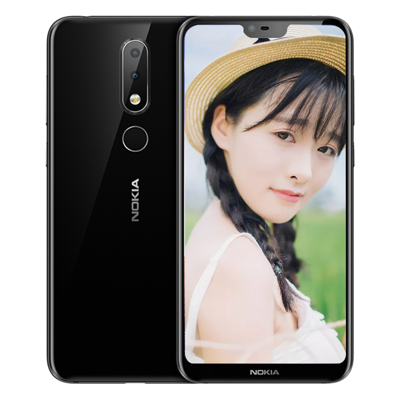 诺基亚 NOKIA X6 全网通 4GB+64GB 黑色 双卡双待 移动联通电信4G手机