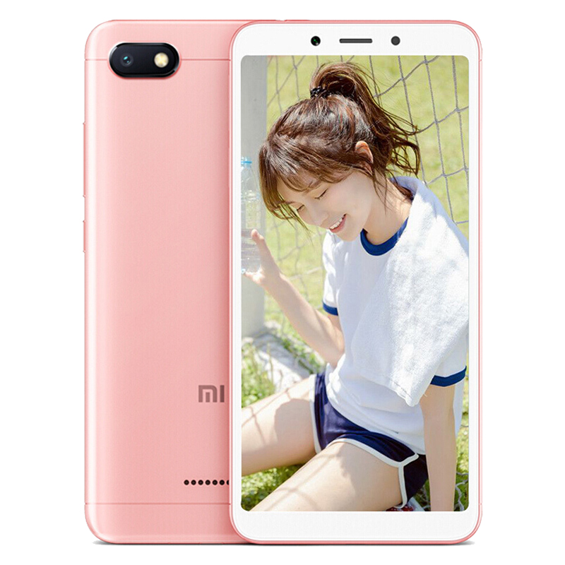 小米(MI) 红米6A 全网通版 2GB+16GB 樱花粉色 移动联通电信4G手机 双卡双待 小米手机