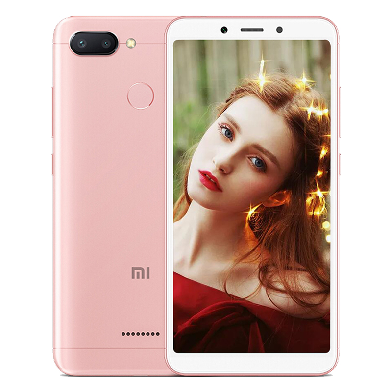 小米(MI) 红米6 全网通版 3GB+32GB 樱花粉色 移动联通电信4G手机 双卡双待 小米手机