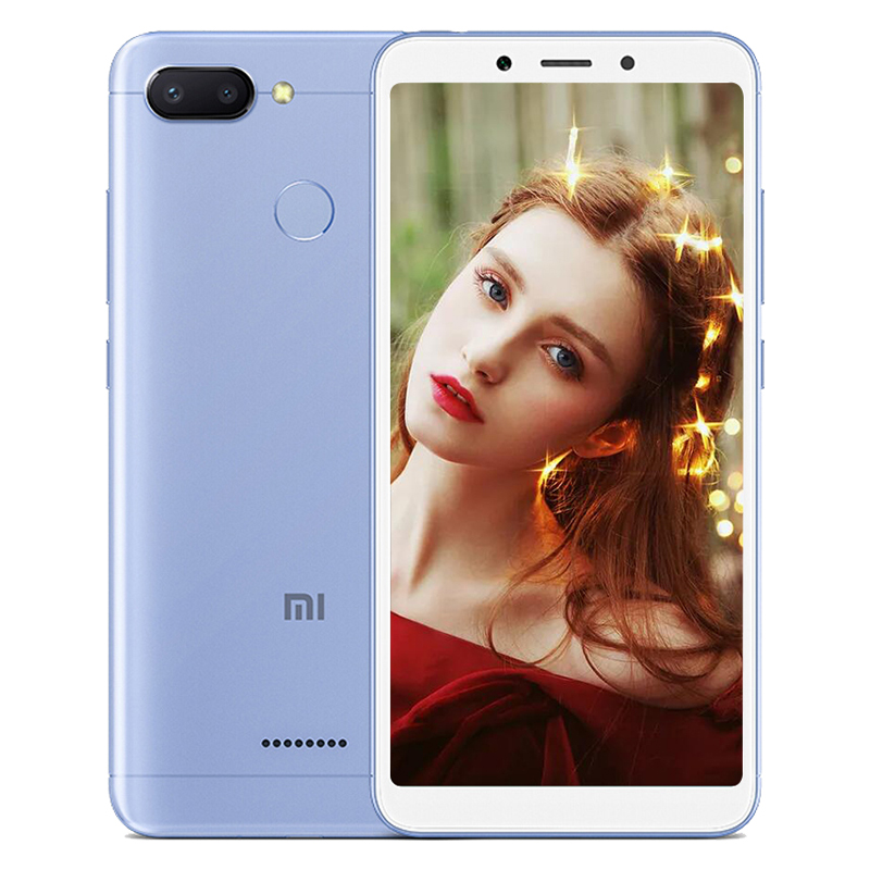小米(MI) 红米6 全网通版 3GB+32GB 巴厘蓝色 移动联通电信4G手机 双卡双待 小米手机