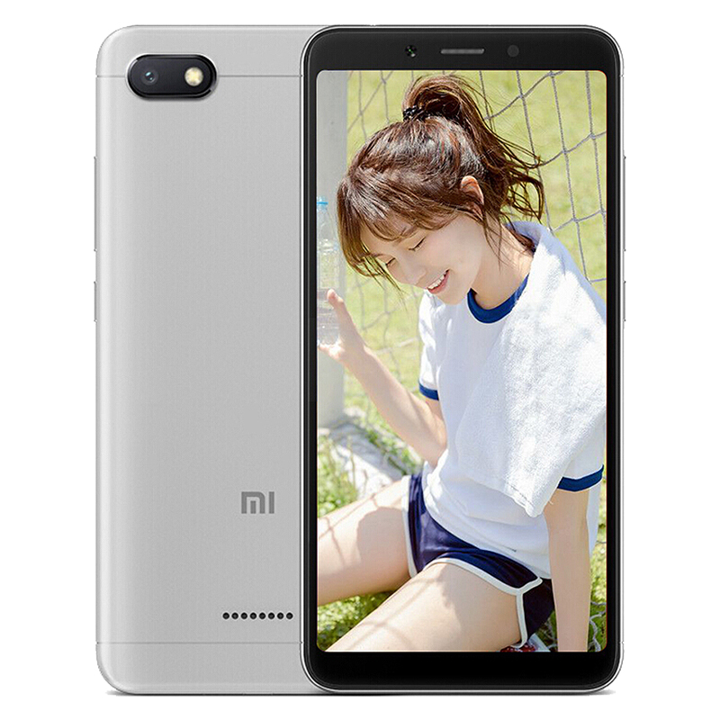 小米(MI) 红米6A 全网通版 2GB+16GB 铂银灰色 移动联通电信4G手机 双卡双待 小米手机