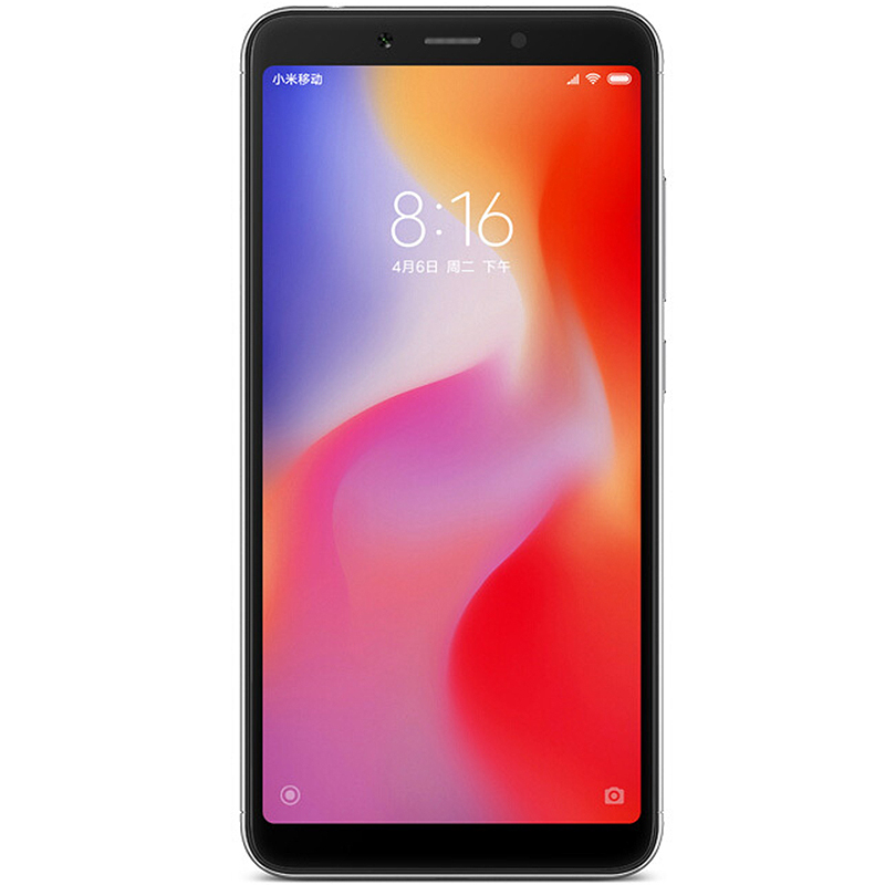 小米(MI) 红米6A 全网通版 3GB+32GB 铂银灰色 移动联通电信4G手机 双卡双待 小米手机