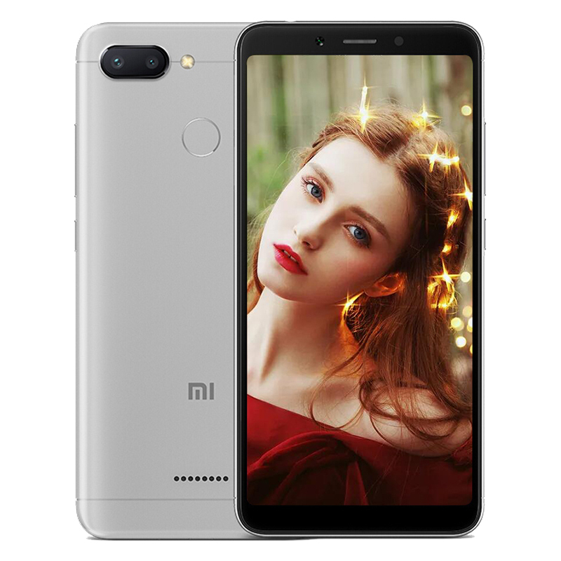 小米(MI) 红米6 全网通版 4GB+64GB 铂银灰色 移动联通电信4G手机 双卡双待 小米手机