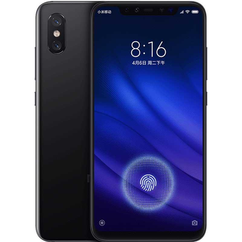 小米(MI) 小米8 屏幕指纹版 全面屏拍照游戏智能手机 全网通 6GB+128GB 黑色 移动联通电信4G手机 双卡双待