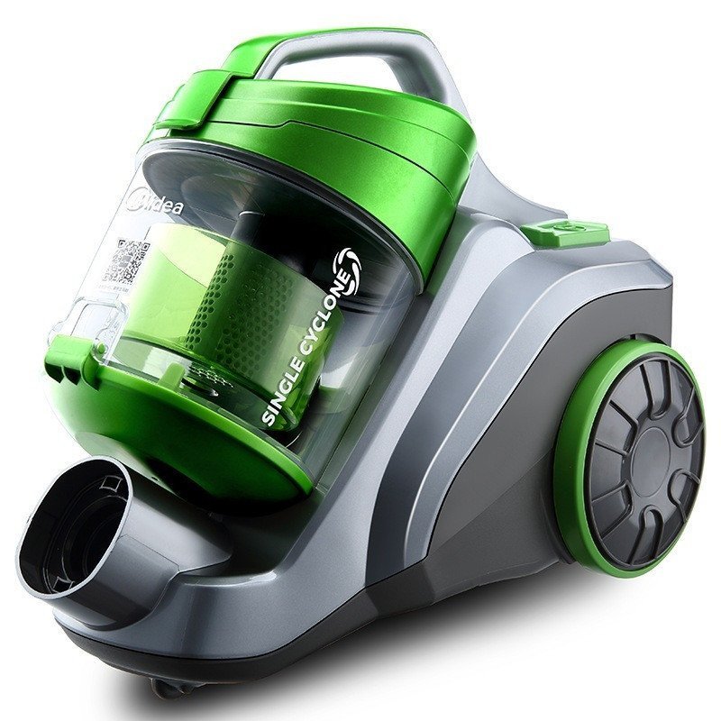 美的（Midea） 吸尘器 C3-L148B 家用无耗材卧式 干式 尘杯 绿色
