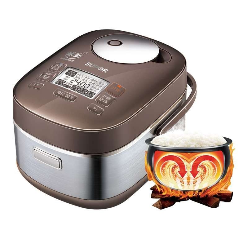 苏泊尔（SUPOR）CFXB40HZ6-120--高端IH球釜 4L/4升 电饭煲 棕色（SN-X）