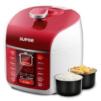 苏泊尔(SUPOR) CYSB50FC518-100电压力锅(一锅双胆 智能双胆 收汁提味 数码显示 单手开盖)