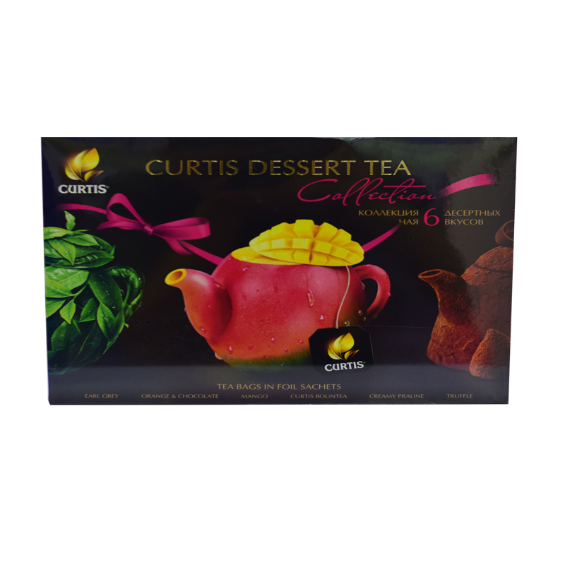 混合多味果茶 柯蒂斯 便捷易泡红茶 58.5g/盒 独立小袋包装 俄罗斯进口 包邮