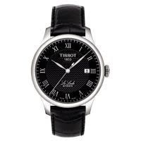 天梭(TISSOT)力洛克系列真皮皮革表带自动机械男士手表T41.1.423.53