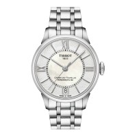 天梭(TISSOT)杜鲁尔系列钢带自动机械女表 T099.207.11.118.00