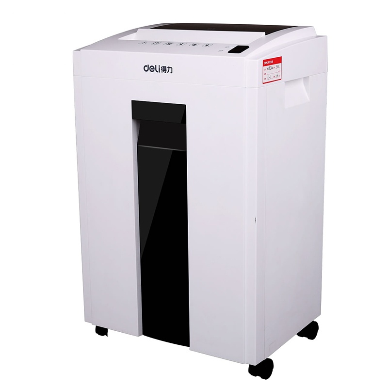 得力deli9954碎纸机电动办公大功率文件粉碎机4级保密16L大容量