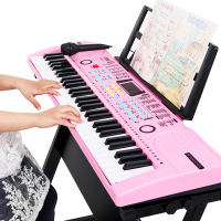 智能电子琴初学61键儿童成人3-6-12-20岁多功能音乐钢琴带麦克风 男女孩宝宝生日礼物