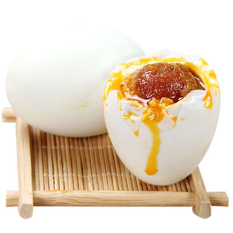 长征牌高邮咸鸭蛋 地方特产 熟流油 腌蛋咸蛋 10只550克家庭简包装