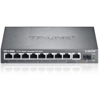 普联（TP-LINK）TL-SG1210P 8口全千兆标准POE供电交换机无线AP/监控供电