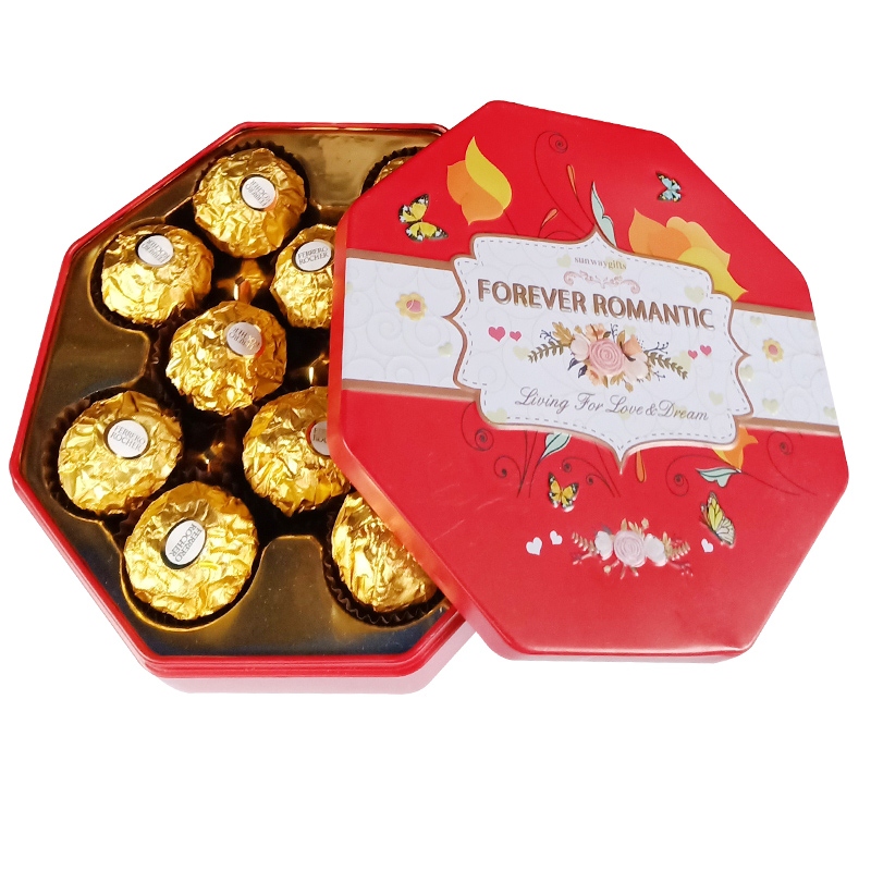 Ferrero Rocher/费列罗榛果威化进口巧克力12粒礼盒装