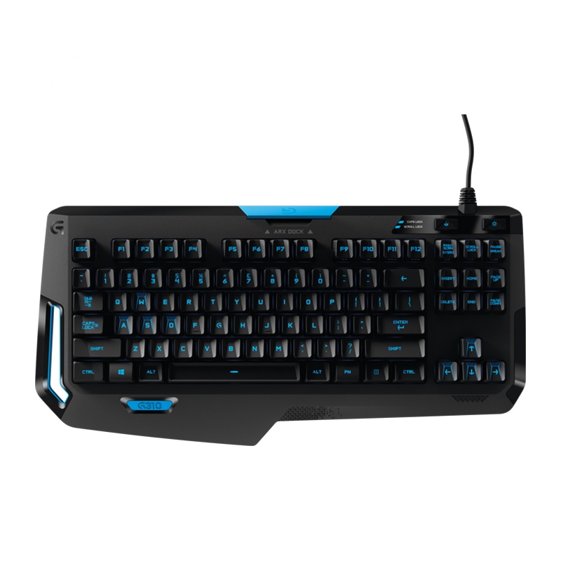 罗技(logitech)g310 紧凑型机械游戏键盘有线机械键盘87键 送吃鸡宏