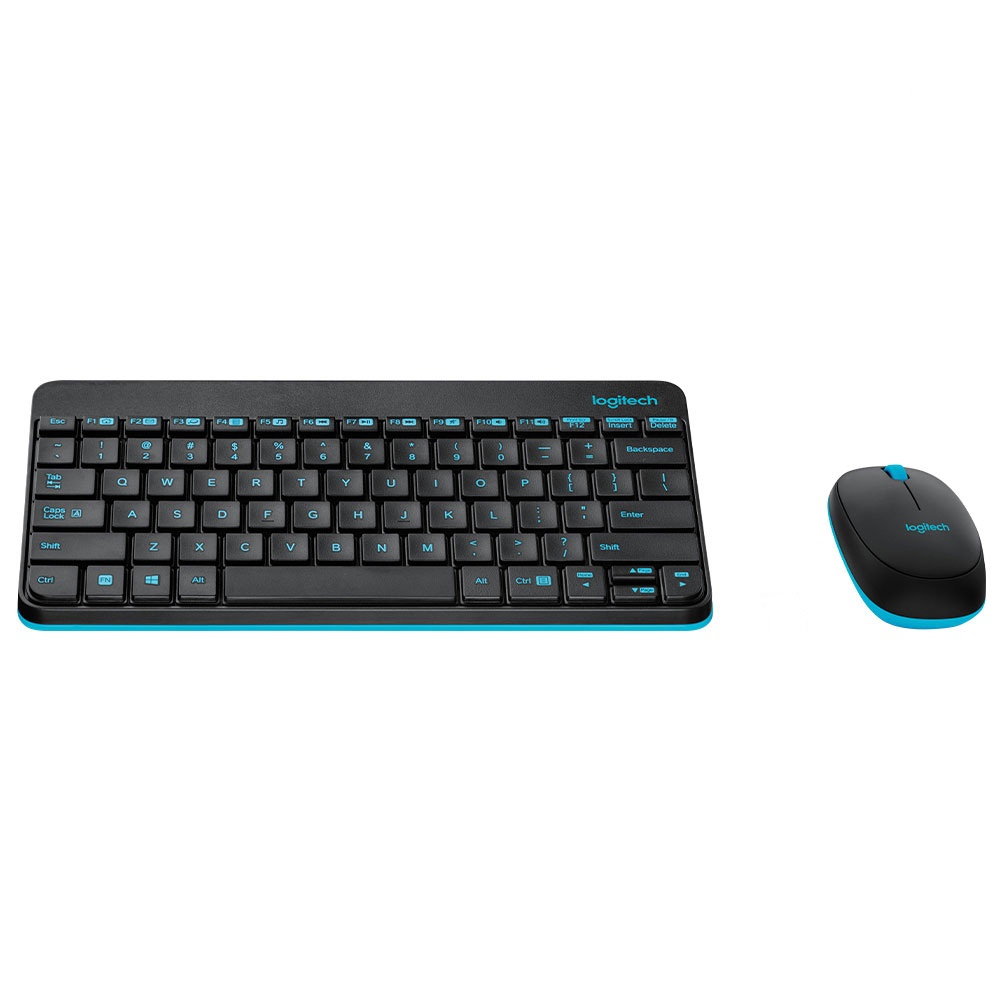 罗技无线键鼠套装 MK245 Nano 无线鼠标无线键盘套装(黑色)