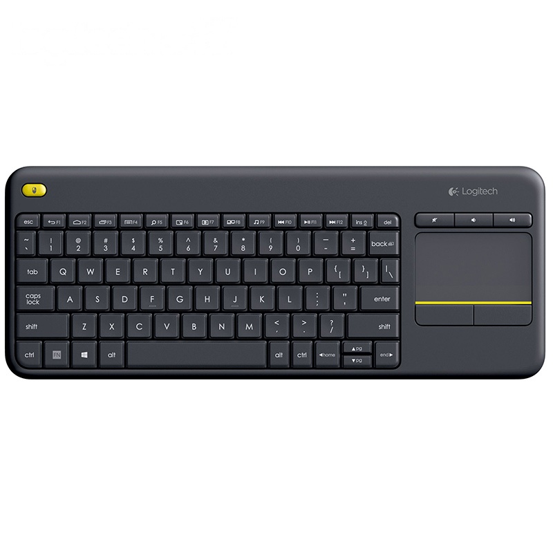 罗技(Logitech)K400 Plus安卓智能电视电脑笔记本触摸面板无线触控键盘