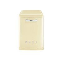 斯麦格smeg BLV2P-2马卡龙系列独立式洗碗机 奶油色