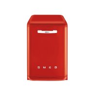 斯麦格smeg BLV2R-2马卡龙系列独立式洗碗机 红色
