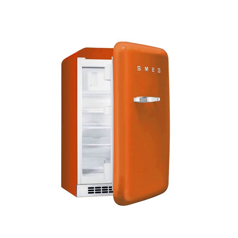 斯麦格 Smeg FAB10RO 五十年代系列独立式单门mini冰箱，橘色