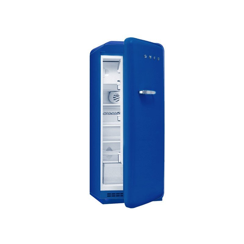 斯麦格SMEG 马卡龙系列冰箱，欧洲厨房中的经典蓝色 FAB28RBL1